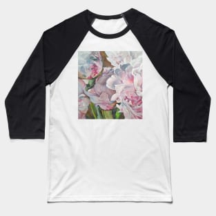 Peonies Baseball T-Shirt